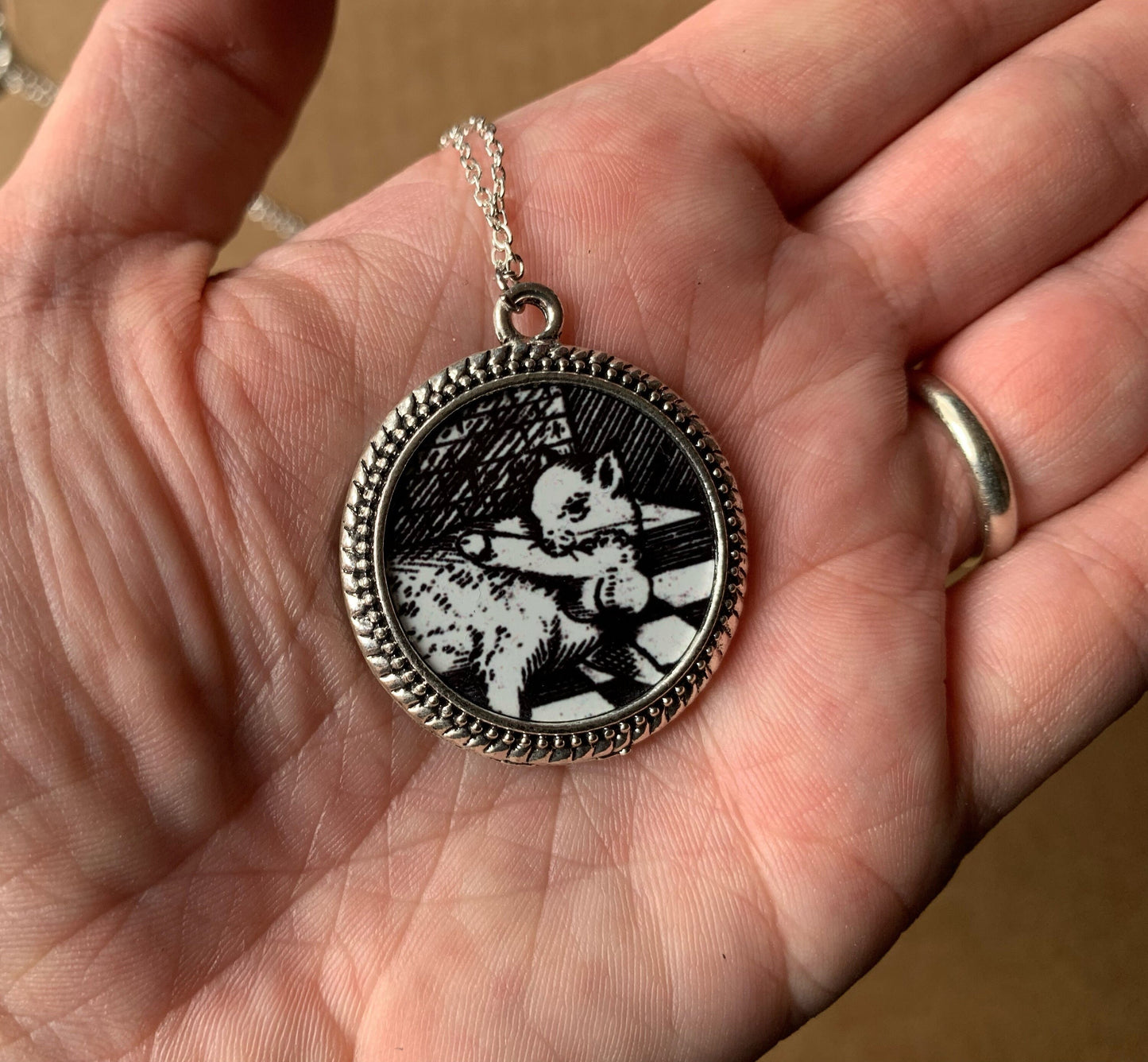 Penis Stealing Cat Pendant