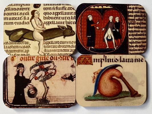 NSFW Medieval Fridge Magnets