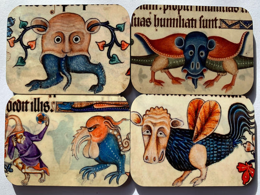 WTF Medieval Fridge Magnets