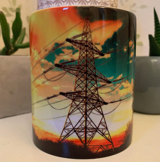 Pylon mug - Dramatic skies