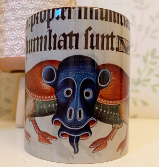 Luttrell Psalter creature Mug (design 1)