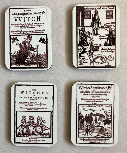 Witch Trial Fridge Magnets