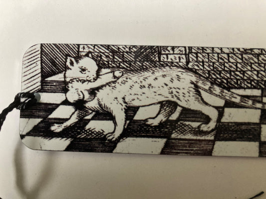 Penis Stealing Cat Bookmark (aluminium) - Choose from 3 sizes