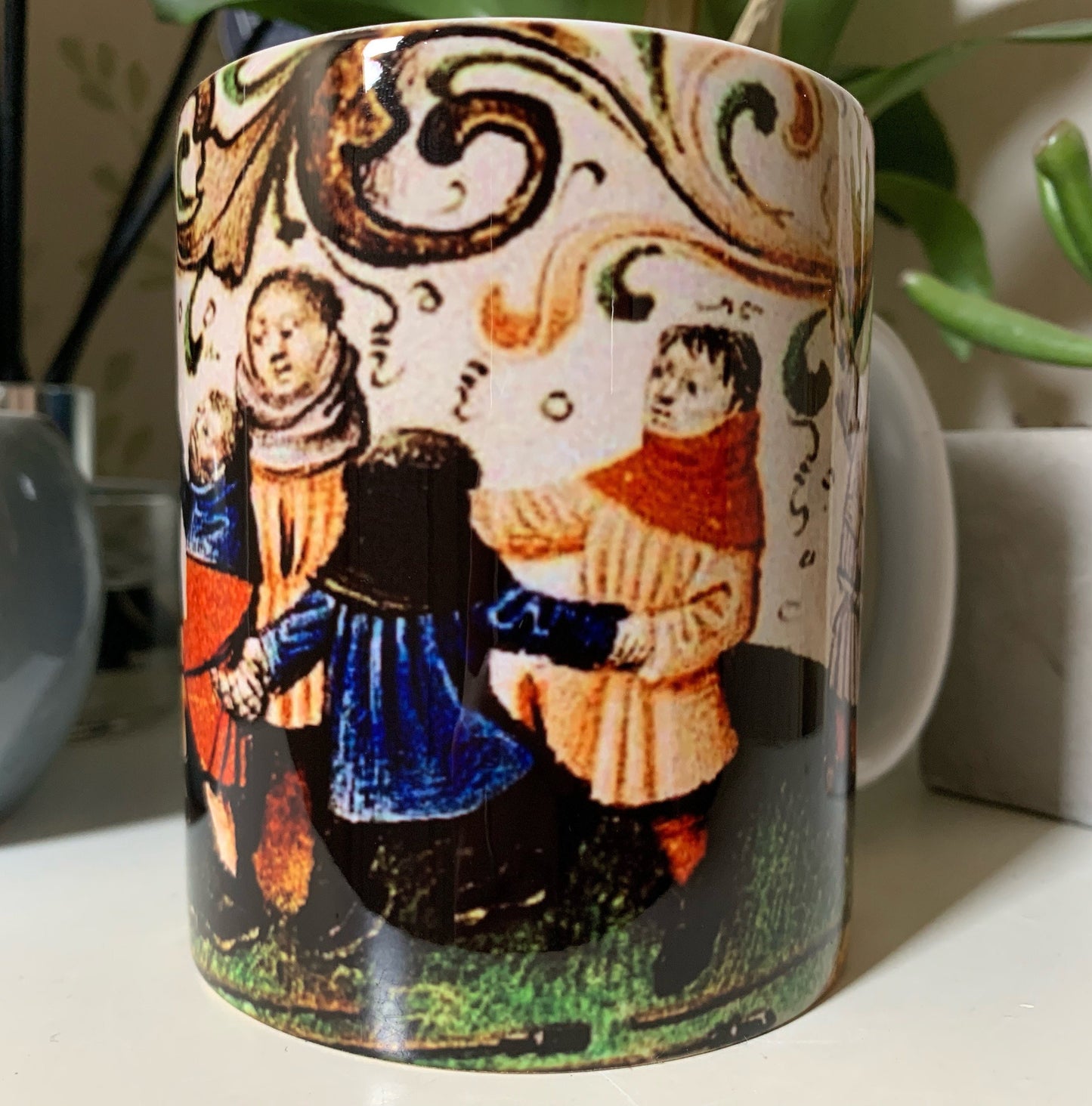 Medieval Ring Dance Mug