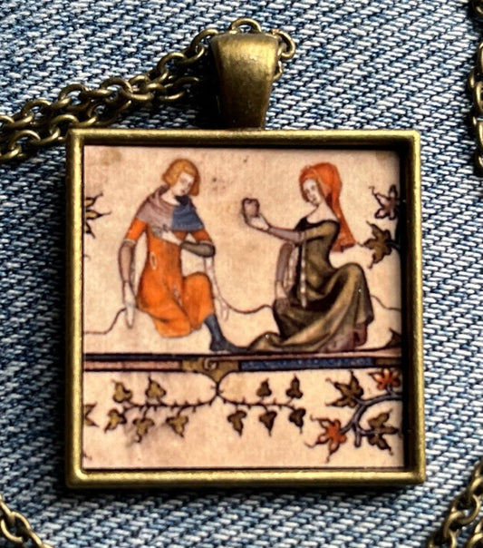 Medieval Valentines Pendant