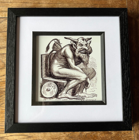 Framed print of Belphegor the Demon