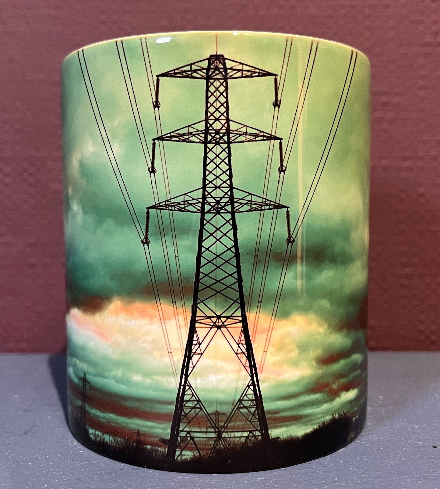 Pylon mug - choose from 4 colours