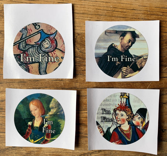 I'm Fine Sticker