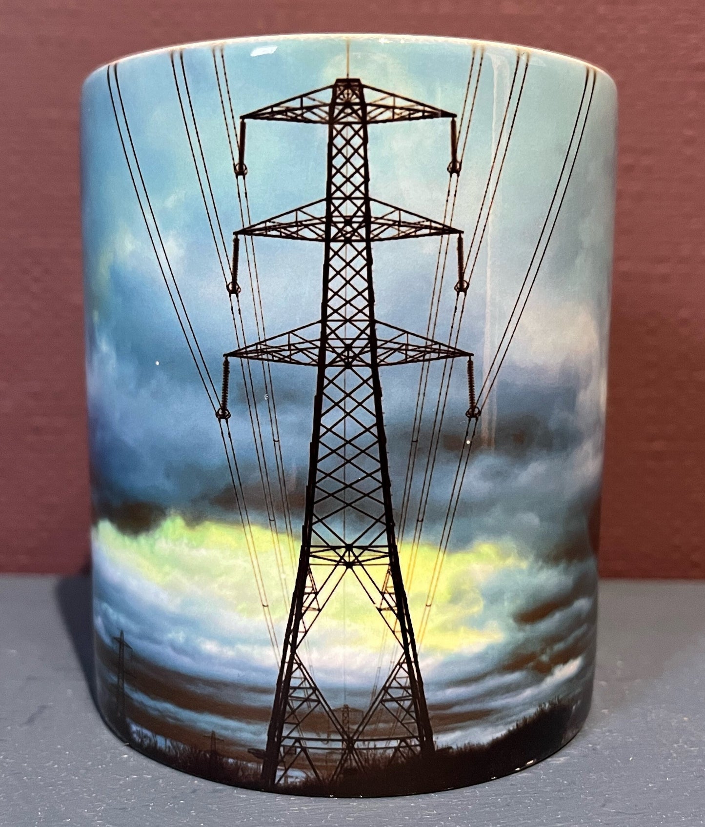 Pylon mug - choose from 4 colours