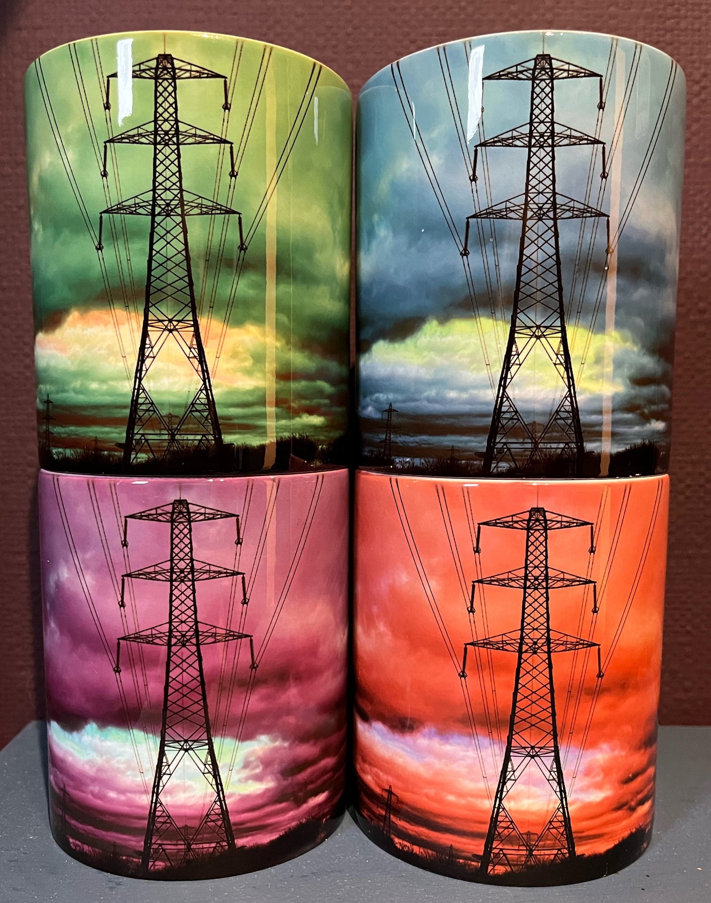 Pylon mug - choose from 4 colours