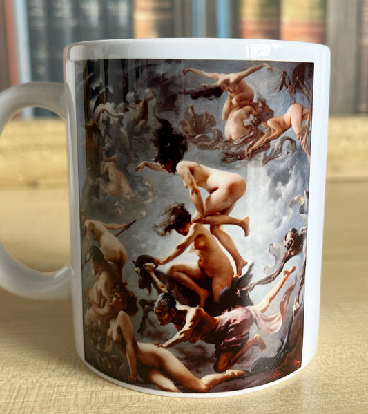 Witches Going to their Sabbat by Ricardo Falero (1878) mug