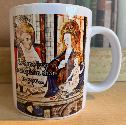 Mansplain mug