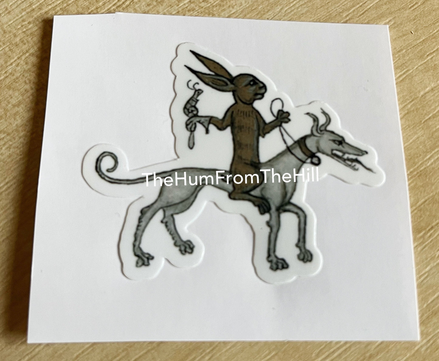 Medieval Animal Stickers - choose from 7 designs