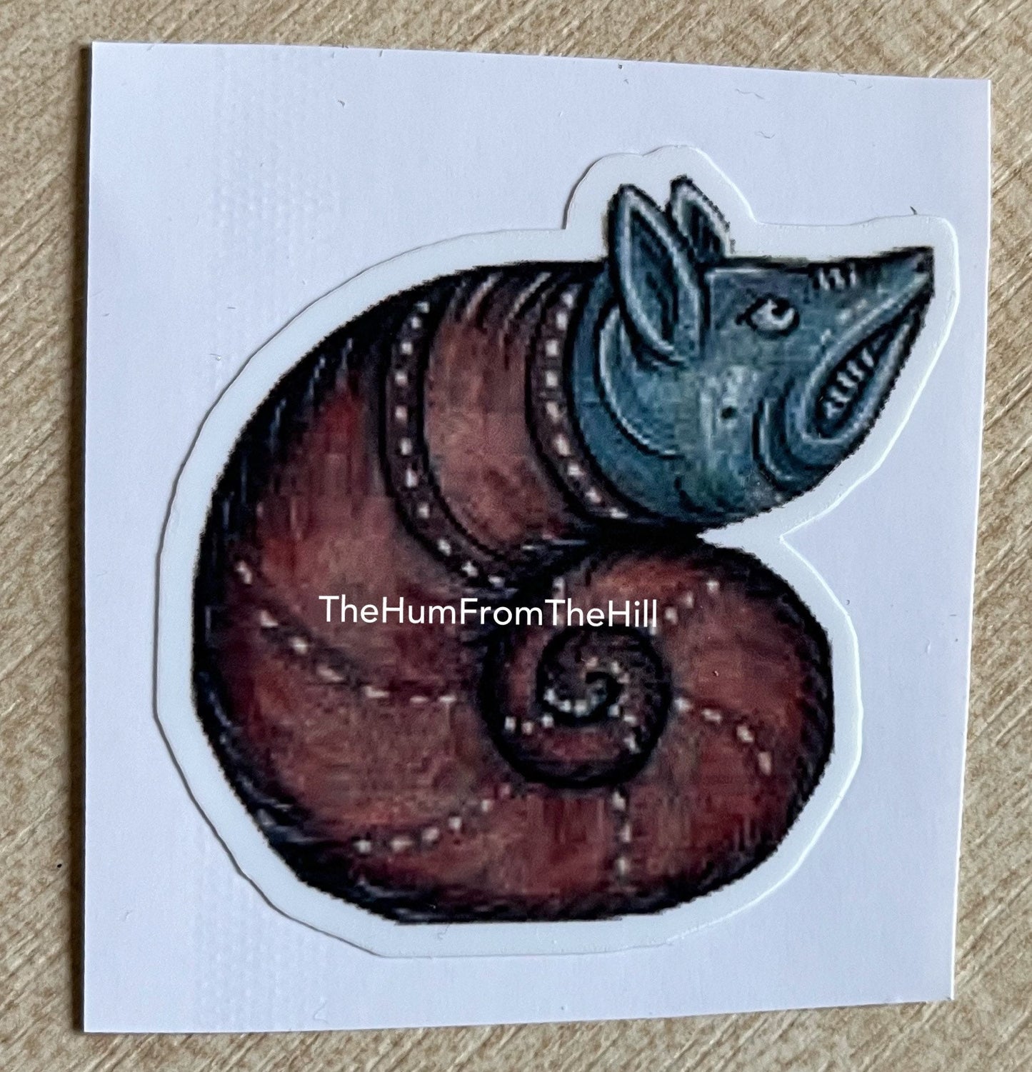 Medieval Animal Stickers - choose from 7 designs