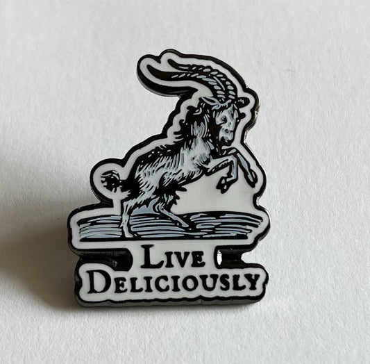 Enamel Black Phillip Lapel Pin