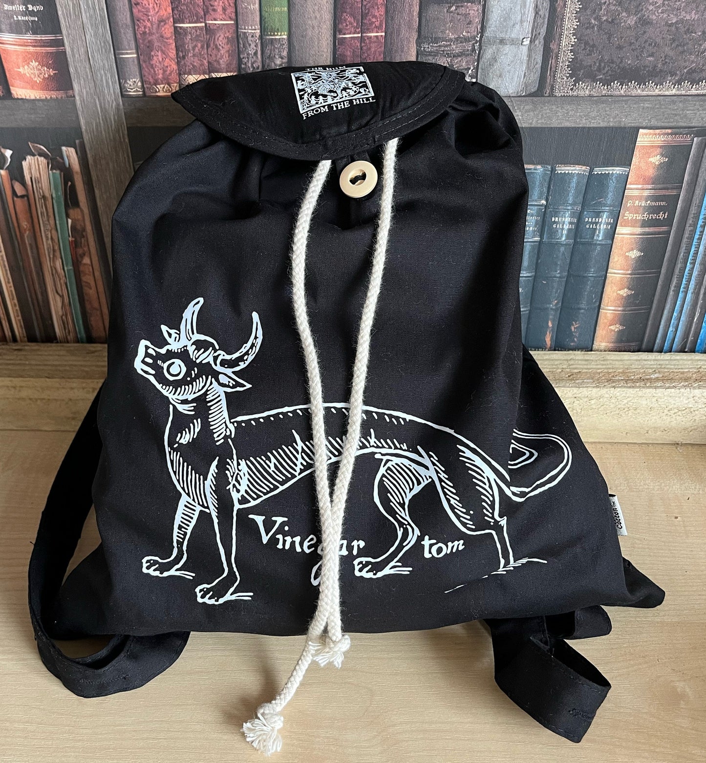 8Ltr Cotton Backpack -Vinegar Tom