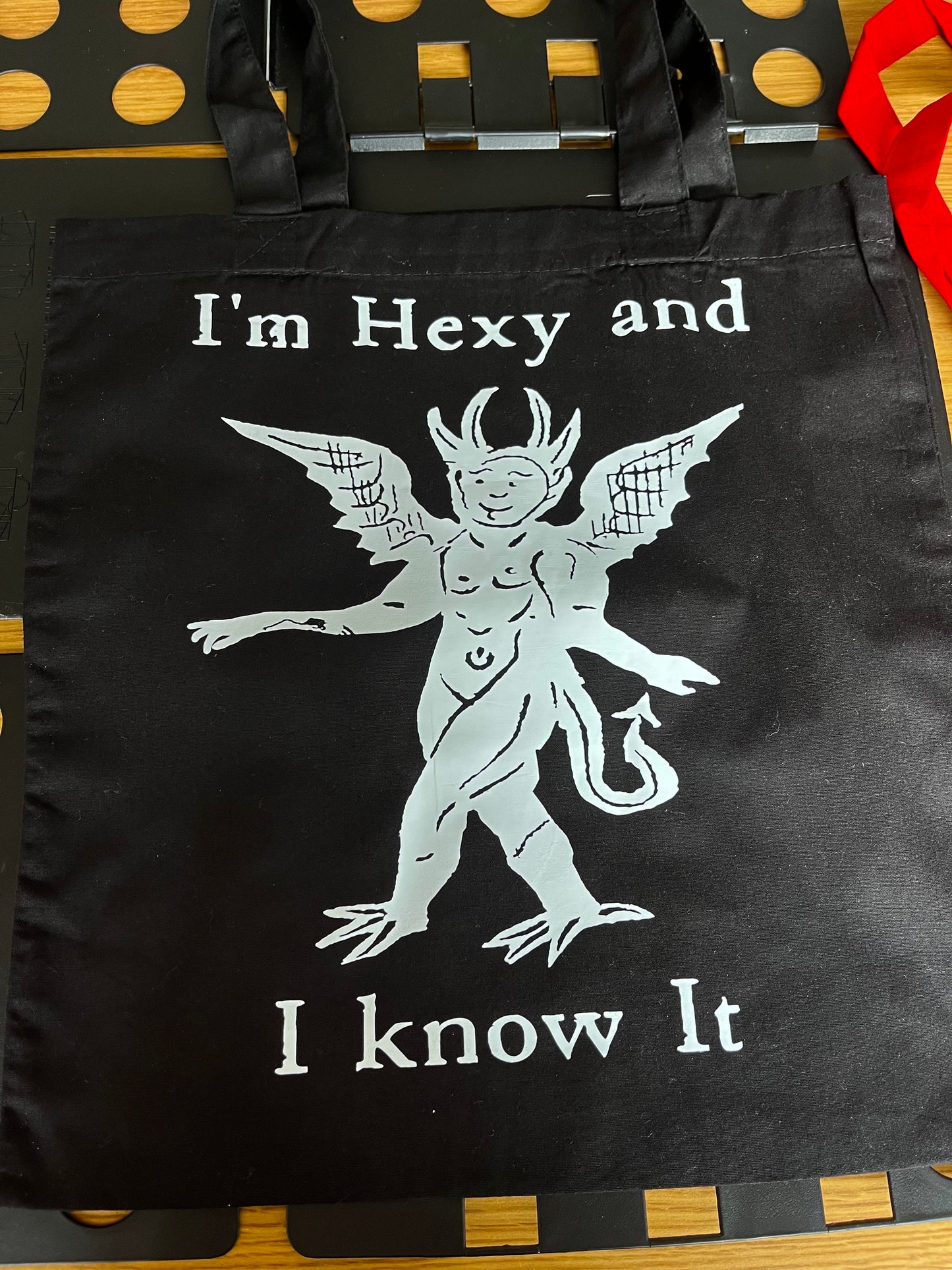 I’m Hexy and I Know it Tote Bag - cotton