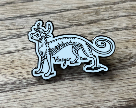 Enamel Vinegar Tom Lapel Pin