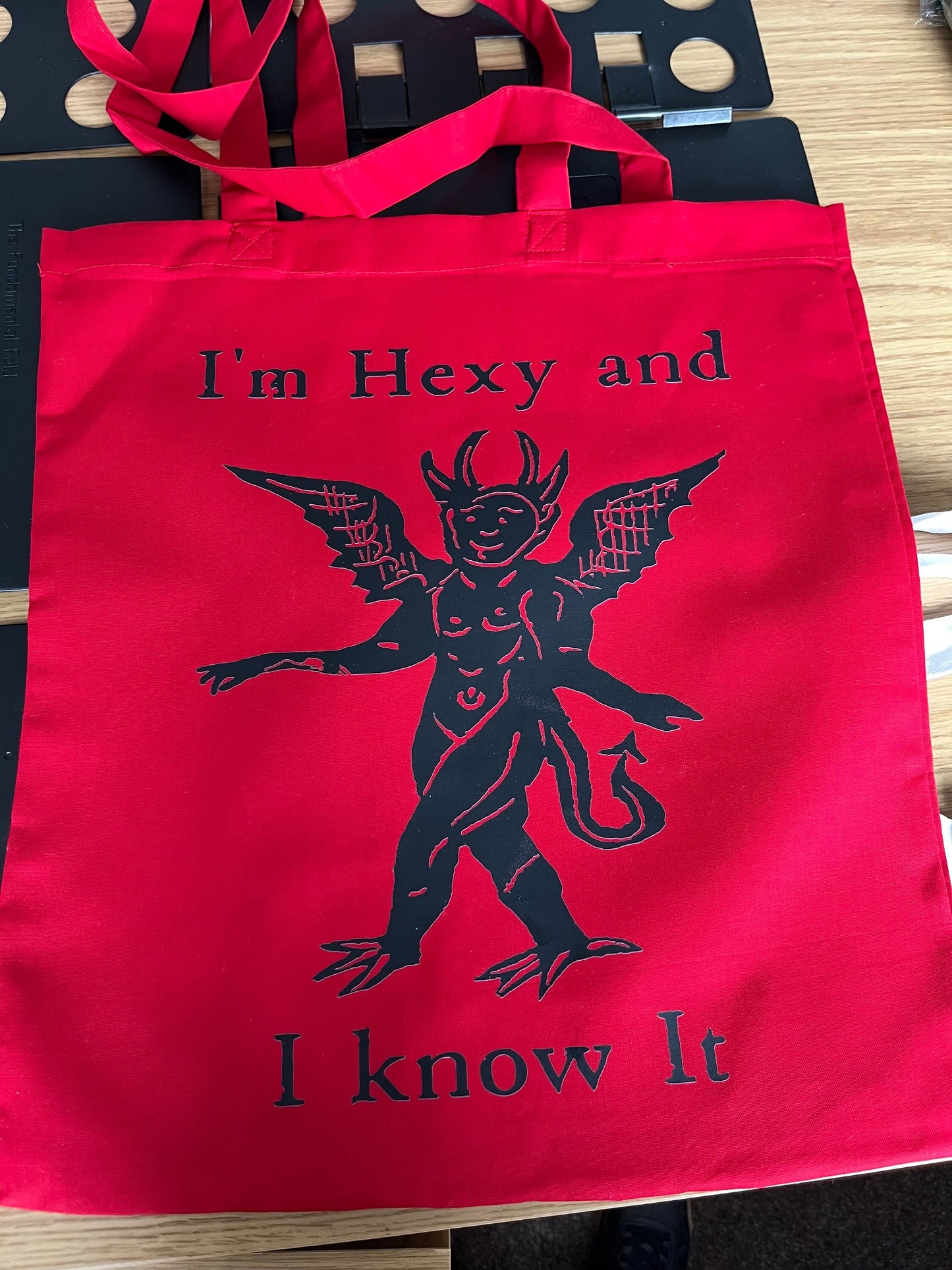 I’m Hexy and I Know it Tote Bag - cotton