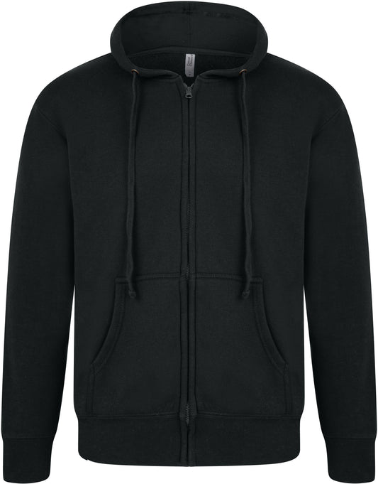 Hoodie With Zip and Image on the Back