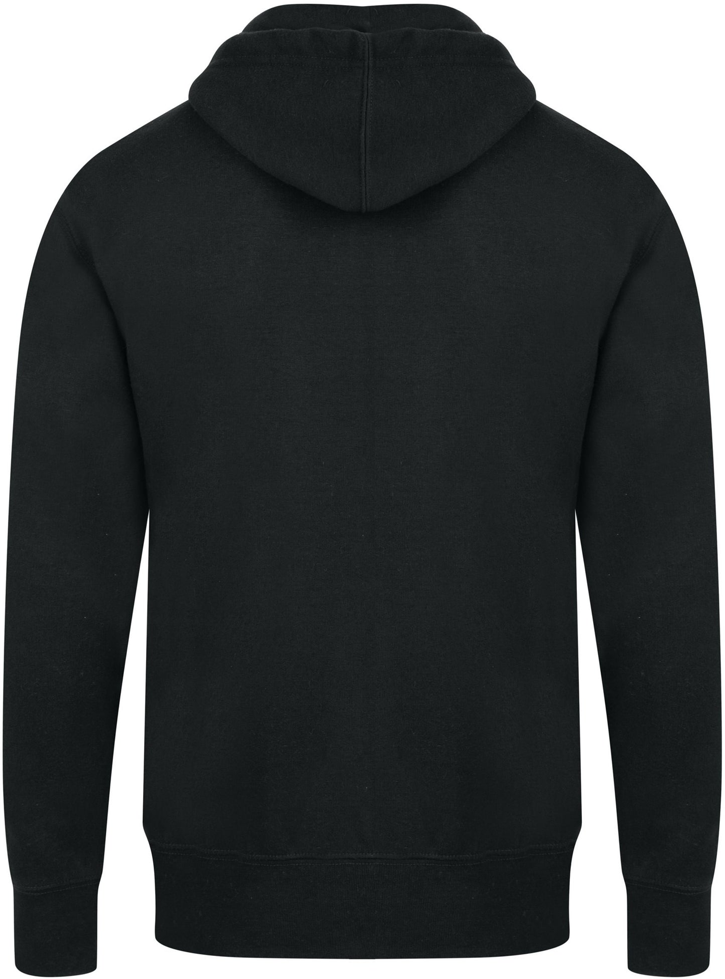 Hoodie With Zip and Image on the Back
