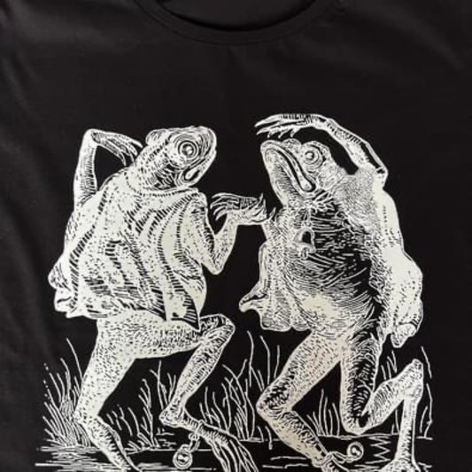 UNISEX T -Shirt - Dancing toads going to the sabbath