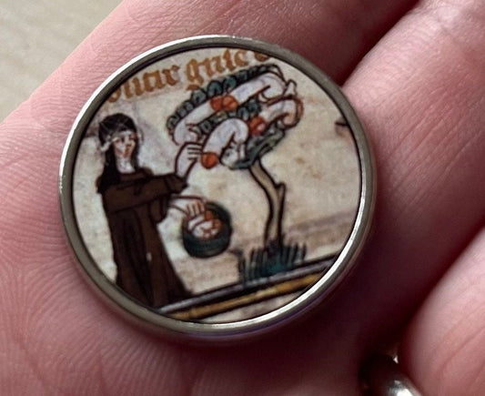 Penis Tree Budget Lapel Pin