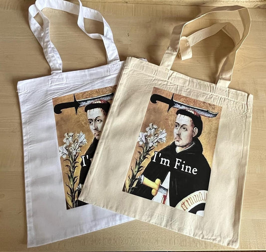 I’m Fine Tote Bag - cotton - choose colour