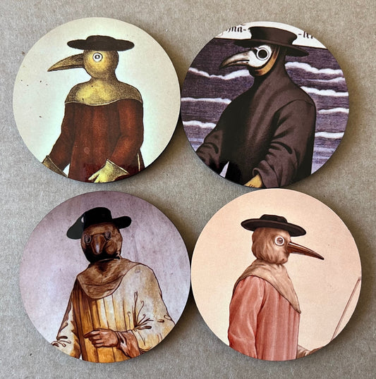 Plague Dr Fridge Magnets