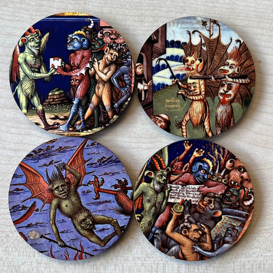 Demon Fridge Magnets