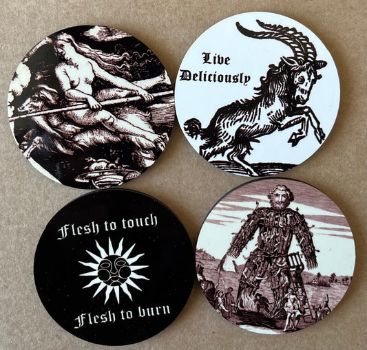 Folk Horror Fridge Magnets