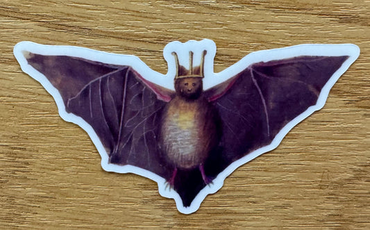 Medieval Bat Sticker
