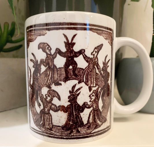 Witches Dancing with Devils mug