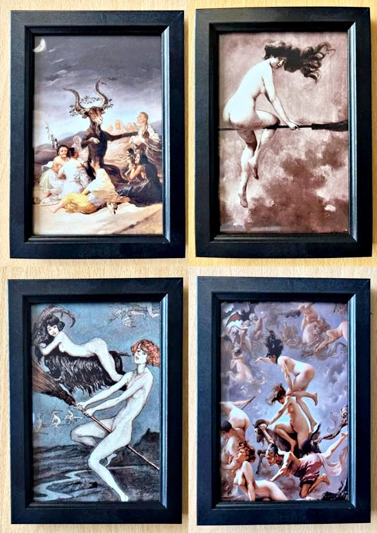 Famous Witch Painting Prints - Choose from Four Images