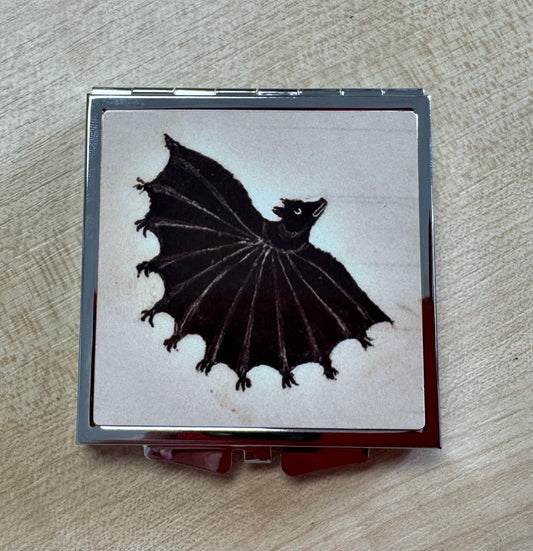 Bat with hands Compact Mirror