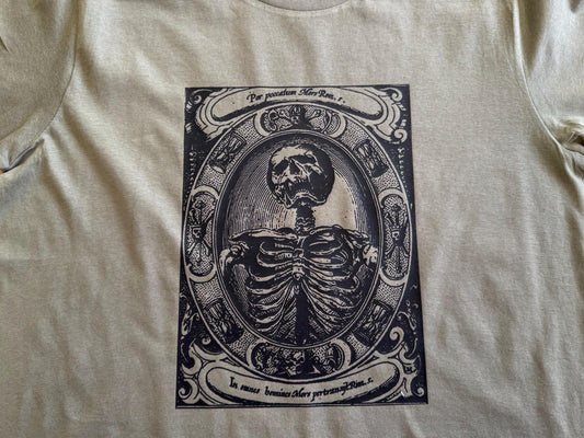 UNISEX T -Shirt - Memento Mori - khaki t-shirt