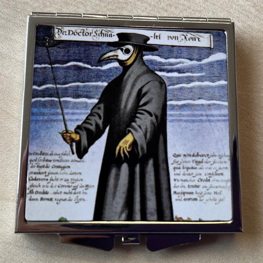 Plague Dr Compact Mirror