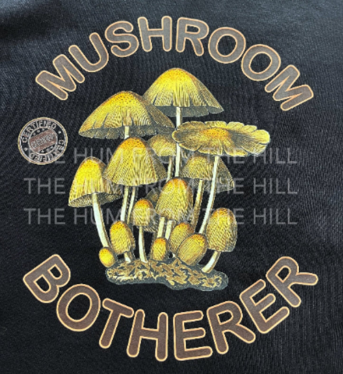 Hoodie With Zip and Image on the Back